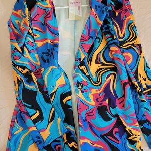 Vibrant Multicolor Blazer